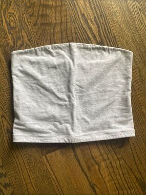 Brandy Melville Light Gray Tube Top